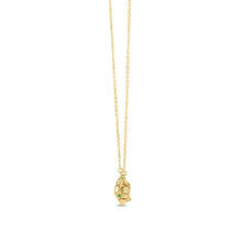 Load image into Gallery viewer, 14k Yellow Gold Panther Head Necklace
