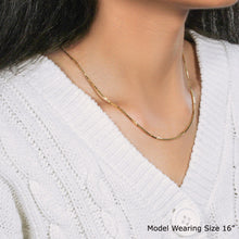 将图片加载到图库查看器，10k Yellow Gold Classic Box Chain (1.40 mm)
