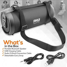 Load image into Gallery viewer, Pyle PBMSPG2BK  Portable Bluetooth Boom Box  No Storage New
