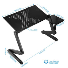 Load image into Gallery viewer, iMounTEK GPCT1656 360° Rotatable Portable Desk Stand with Mouse Board (Black)
