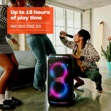 将图片加载到图库查看器，JBL Party Box Stage 320 Bluetooth Party Speaker Illuminated Splash‑Resistant 240W
