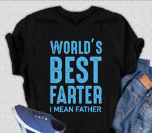 Load image into Gallery viewer, World's Best Farter Men's Bamboo Viscose/Organic Cotton Short Sleeve Graphic T-Shirt
