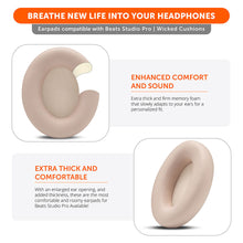 Load image into Gallery viewer, Beats Studio Pro Earpads by Wicked Cushions
