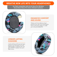 将图片加载到图库查看器，Arctis Nova Pro Wireless, Nova Elite &amp; Nova Pro Omni Earpads - WC PadZ Nova Pro Wireless
