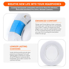 Load image into Gallery viewer, Arctis Nova Pro Wireless, Nova Elite &amp; Nova Pro Omni Earpads - WC FreeZe Cooling Gel

