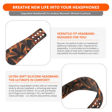 将图片加载到图库查看器，Upgraded Silicone Headband for Audeze Maxwell 1 and 2 - WC HeadbandZ
