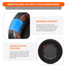 Load image into Gallery viewer, Corsair Virtuoso Earpads - WC FreeZe Cooling Gel
