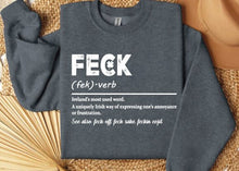 Load image into Gallery viewer, Feck Irish St Patricks Day Unisex Bamboo/Cotton Graphic T-Shirt
