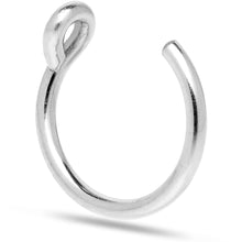 Load image into Gallery viewer, 3 Pack 14k Gold Filled and 925 Silver Fake Nose Rings
