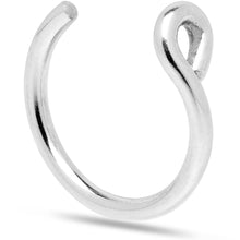 Load image into Gallery viewer, 925 Sterling Silver Fake Nose Ring

