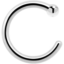 Load image into Gallery viewer, Real Platinum Nose Hoop - Hypoallergenic &amp; Luxurious
