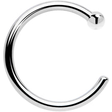 Load image into Gallery viewer, Real Platinum Nose Hoop - Hypoallergenic &amp; Luxurious
