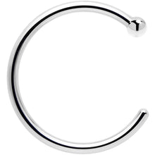 Load image into Gallery viewer, Real Platinum Nose Hoop - Hypoallergenic &amp; Luxurious

