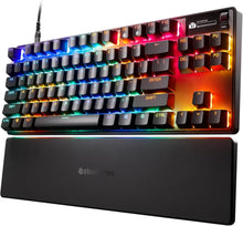 将图片加载到图库查看器，SteelSeries Apex Pro TKL Mechanical Gaming Keyboard – Black – Wired – Certified Refurbished
