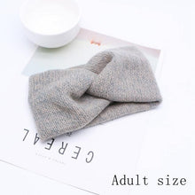 Load image into Gallery viewer, Handmade Baby Headband Women Girl Twisted Hair Band Kids Woolen Headwrap Toddler Turban Hair Accessories For Mother and Daughter
