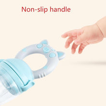 将图片加载到图库查看器，Silicone Baby Pacifier Feeder Cartoon Animal Infant Nipple Holder Newborn Fruit pacifier Tetine Silicona Nipple Bit
