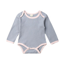 Load image into Gallery viewer, Fashion Newborn Baby Boy Girl Romper Jumpsuit Outfits Knitted Cotton Clothes For Babies In Classic Style
