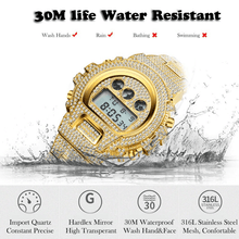 Load image into Gallery viewer, Men's Watches Luxury LED Digital Quartz Gold Watch Men G Style Shock Proof AAA Male Wrist Watches For Men and Boys
