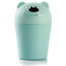 将图片加载到图库查看器，Baby Kids Cartoon Bear Bathing Cup Baby Shower Shampoo Cup Bailer Baby Shower Water Spoon Hair For Kids
