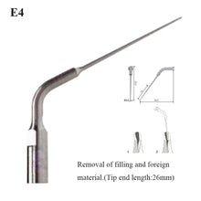Load image into Gallery viewer, E4 Dental Equipment Dental Scaler Tip Fit EMS&amp;WOODPECKER&amp;SYBRONENDO Dental handpiece
