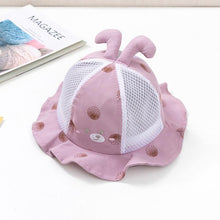 将图片加载到图库查看器，Baby Sun Hat Heart Print Baby Boy/Girl Hat Outdoor Kids Bucket Hat Children Hat Baby Beach Caps Beanie For Girls
