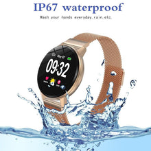 将图片加载到图库查看器，New Casual Fashion Smart bracelet Watch For Women and Men Fitness Tracker Top Brand Luxury Waterproof Smart Wristband Watch In Modern Luxury Design
