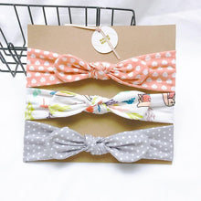 将图片加载到图库查看器，Baby Headbands For Newborn Hair Band Cute Baby Bow Flower Elastic Bow Headwear Kids Gifts Girl Hair Accessories
