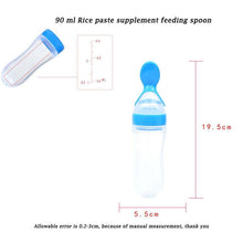Load image into Gallery viewer, Baby Feeding Bottle Squeeze Feeding Spoon Milk Bottle Baby Training Feeder Food Supplement For Baby
