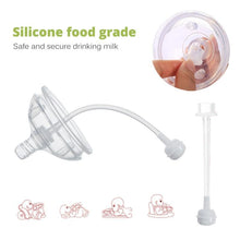 Load image into Gallery viewer, Baby Bottle For Milk and Breastmilk Wide Neck Soft Silicone Feeding Container Baby Water Bottle kids Nursing Bottles
