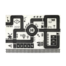 Load image into Gallery viewer, Baby Playing Mat Kids Boys  Crawling Carpet Cute Cartoon Traffic Park Map Mat Toys for Children In Modern New City Design
