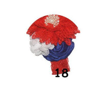 将图片加载到图库查看器，Luxury Modern Handmade Flower Headband Newborn Infant Pearl Flowers With Lace wide Headbands Bebes Hair Accessories Bow
