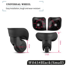 将图片加载到图库查看器，HANLUOKE W041 Trolley Case Luggage Wheel Universal Travel Suitcase Parts Accessories High Quality Rubber Luggage Wheel Rubber
