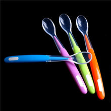 将图片加载到图库查看器，Baby Silicone Spoon Newborn Water Feeding Training Spoon Baby Feeding Soft  Soup Feeding Dishes Tableware Perfect For Childs
