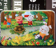 将图片加载到图库查看器，New 60 Pieces Wooden Toys Puzzle Kids Toy Cartoon Animal Wood Toys Puzzles For Child Early Educational Learning Toys for Children
