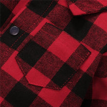 Load image into Gallery viewer, Spring Autumn Newborn Cotton  Casual classic Plaid Collar Jumpsuit for Baby Boys / Girls In Elegant Retro Modern Style
