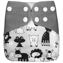 Load image into Gallery viewer, Comfortable Reusable One Size Pocket Adjustable Baby Nappies Inner Cloth Breathable Diaper
