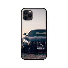 Load image into Gallery viewer, Black Case For Iphone  5 5s SE 2020 6 6s 7 8plus x 10 XR XS 11 12 13 Mini Pro MAX Silicon Cover Car Design Matte Black Silicone Back Cover For iPhone
