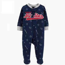Load image into Gallery viewer, Modern Cartoon Unicorn Baby Girl Jumpsuit Footies  Romper For Newborn Boy and Girls In Trend Design
