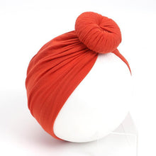 Load image into Gallery viewer, Baby Hat Soft Lovely Flower bowknot for Baby Girl Toddler Turban Hir Band Cap Newborn Headwrap Hat Baby Hairband
