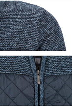 将图片加载到图库查看器，New Autumn Winter Jacket Men Warm Casual Slim Fit Fleece Jacket Elegant Jackets For Men Warm Soft Sweater Solid Jackets Casual Business Men Clothing Lightweight Hooded Jackets
