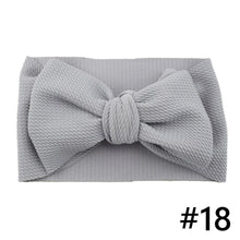 Load image into Gallery viewer, Baby Girls Headband Big Bow Hair Band Kids Adjustable Head Wrap Turban Infant Hair Accessories
