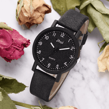 将图片加载到图库查看器，New  Women's Fashion Leather Wrist Watch For Women and Ladies Excelent Gift  For Women and Girls
