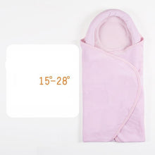 Load image into Gallery viewer, Newborn Baby Cotton Blanket Swaddle Toddler Sleeping Bags Sleep Sack Little Baby Stroller Envelope Blanket Bag For Baby
