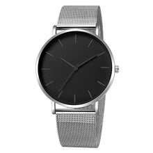 将图片加载到图库查看器，STEVVEX Women Watch Rose Gold  Style Women's Mesh Belt ultra-thin Fashion para Luxury Wrist Watches For Women and Girls
