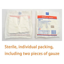 Load image into Gallery viewer, 10 Bags Tracheal Cannula Medical Tracheostomy Gauze Tracheo Drain Swabs
