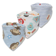 将图片加载到图库查看器，Cartoon Cotton Newborn Baby Boys and Girls Bibs Baby Towel Scarf Children Cravat Infant Kids Scarf
