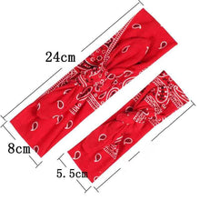Load image into Gallery viewer, Luxury Modern Bow For Mother and Baby Headband Turban Rabbit Ears Elastic Hair Bands Retro Print Parent-Child Hair Accessories
