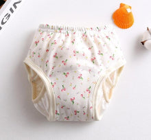 Load image into Gallery viewer, 8-layer Pants Baby Diapers Reusable Training Pants Washable Cloth Diapers Waterproof Pants Nappies  With Leak-proof Side
