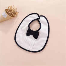 Load image into Gallery viewer, Modern Luxury Baby Bibs For Boys Cotton Newborn Bow Baby Girls Bibs Cute Boys Burp Cloth Infant Saliva Towels
