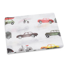 Load image into Gallery viewer, Lightweight Cotton Soft Fruits Print Muslin Baby Blankets Bedding For Newborns Swaddle Blanket For Babies
